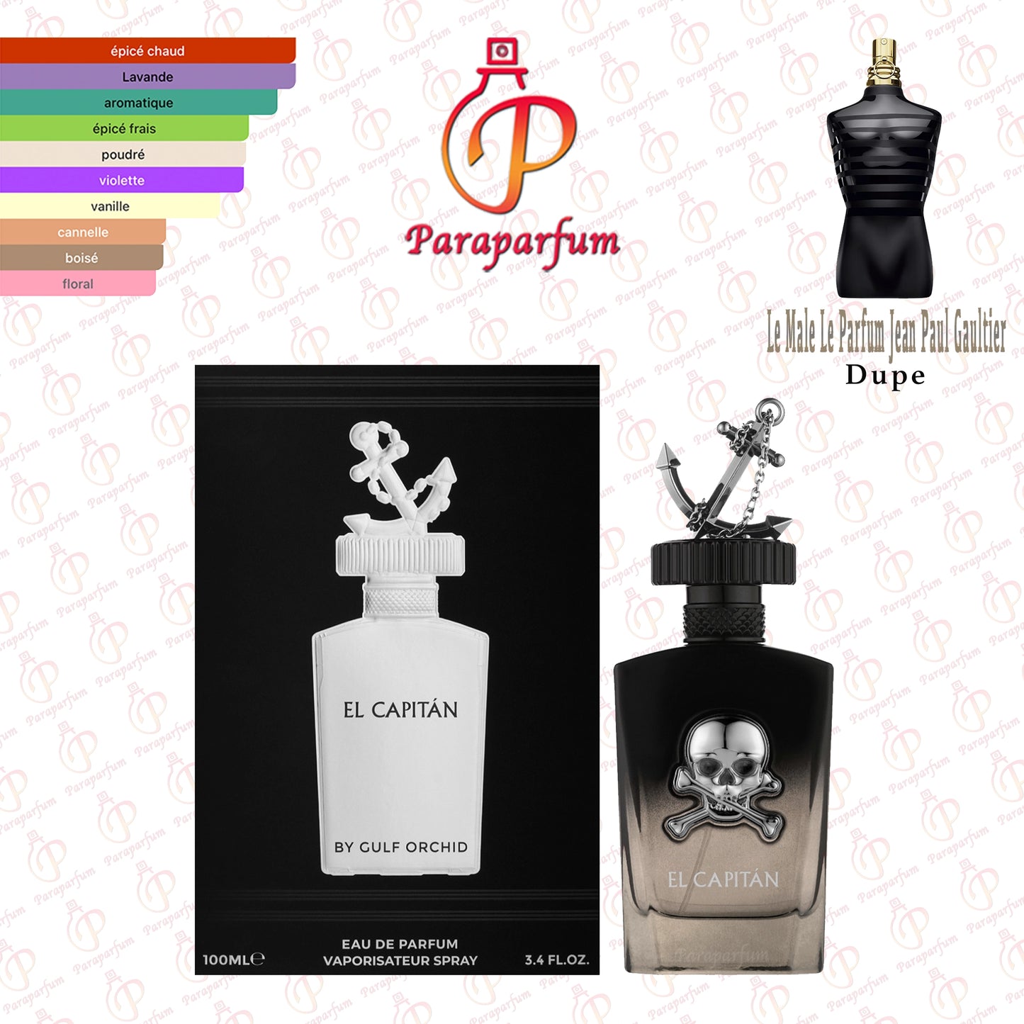 El Capitán Gulf Orchid 100ml