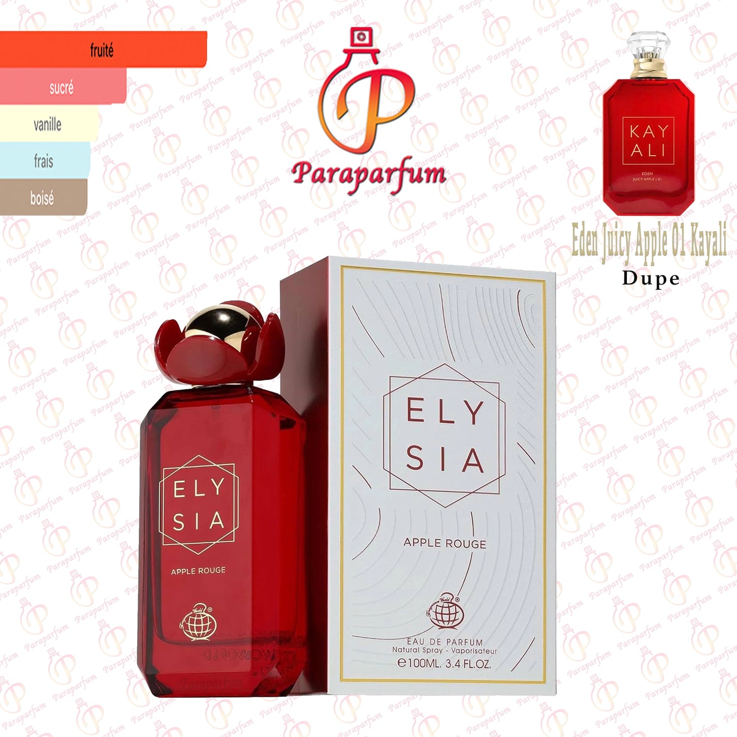 Elysia Apple Rouge Fragrance World 100ml