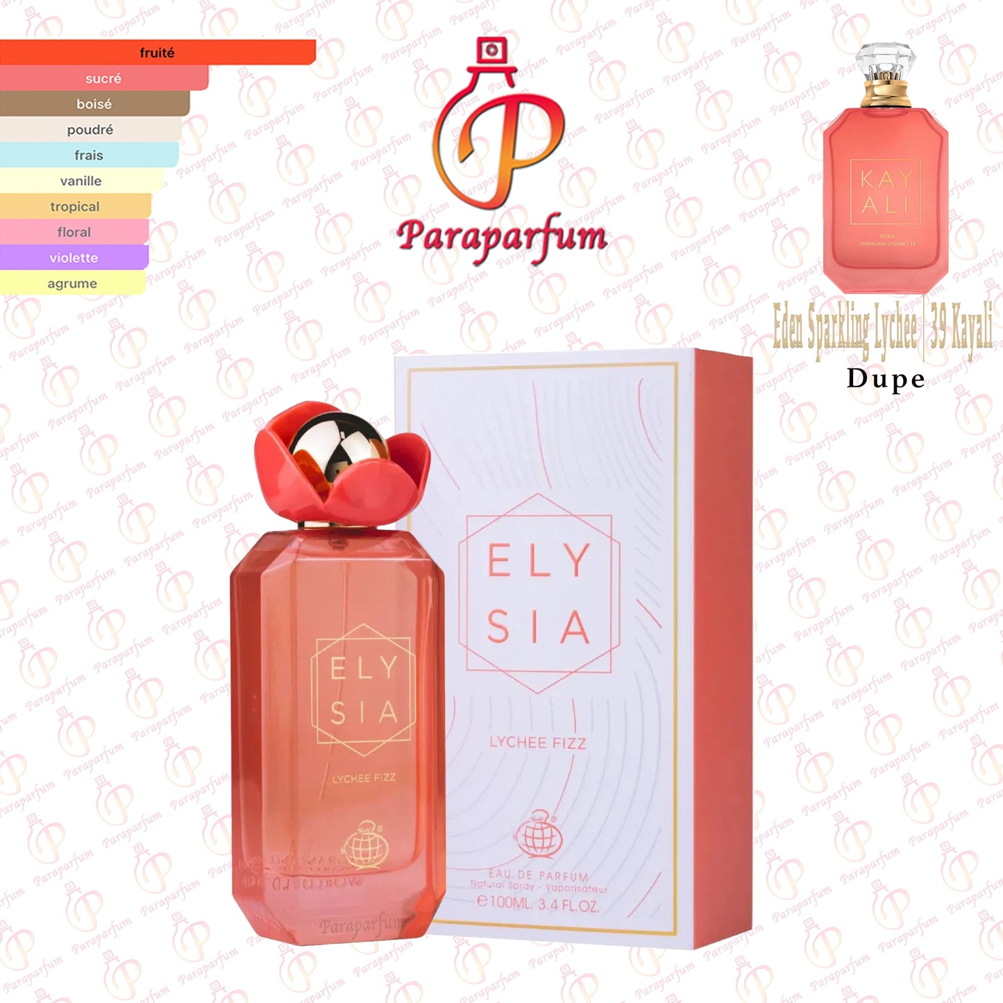 Elysia Lychee Fizz Fragrance World 100ml