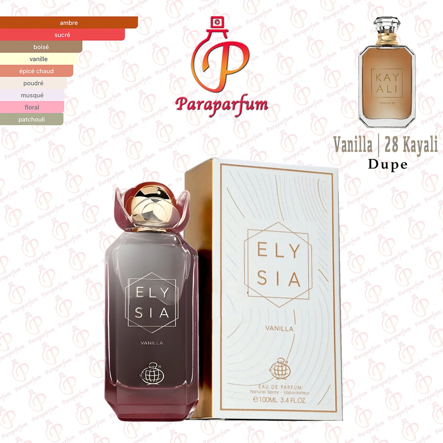 Elysia Vanilla Fragrance World 100ml