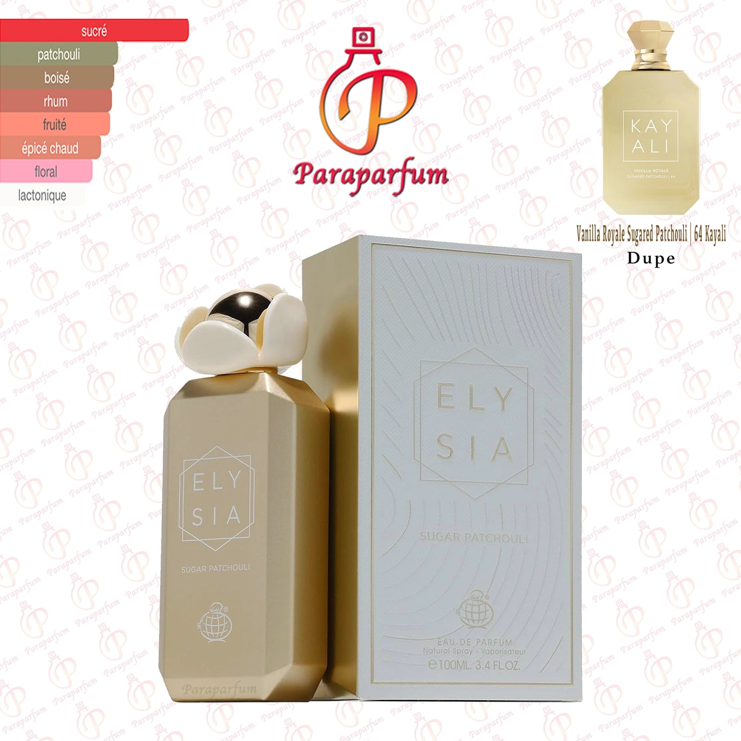 Elysia Sugar Patchouli Fragrance World 100ml