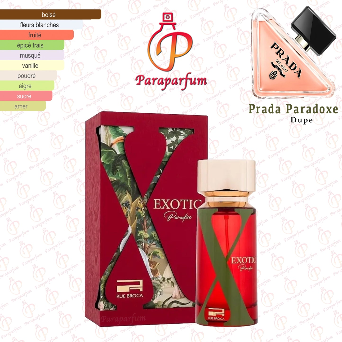 Exotic Paradise Rue Broca 100ml