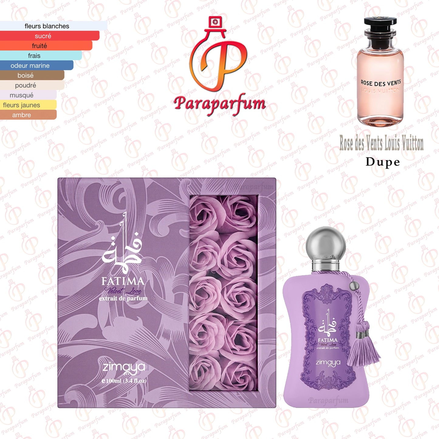 Fatima Velvet Love Zimaya 100ml