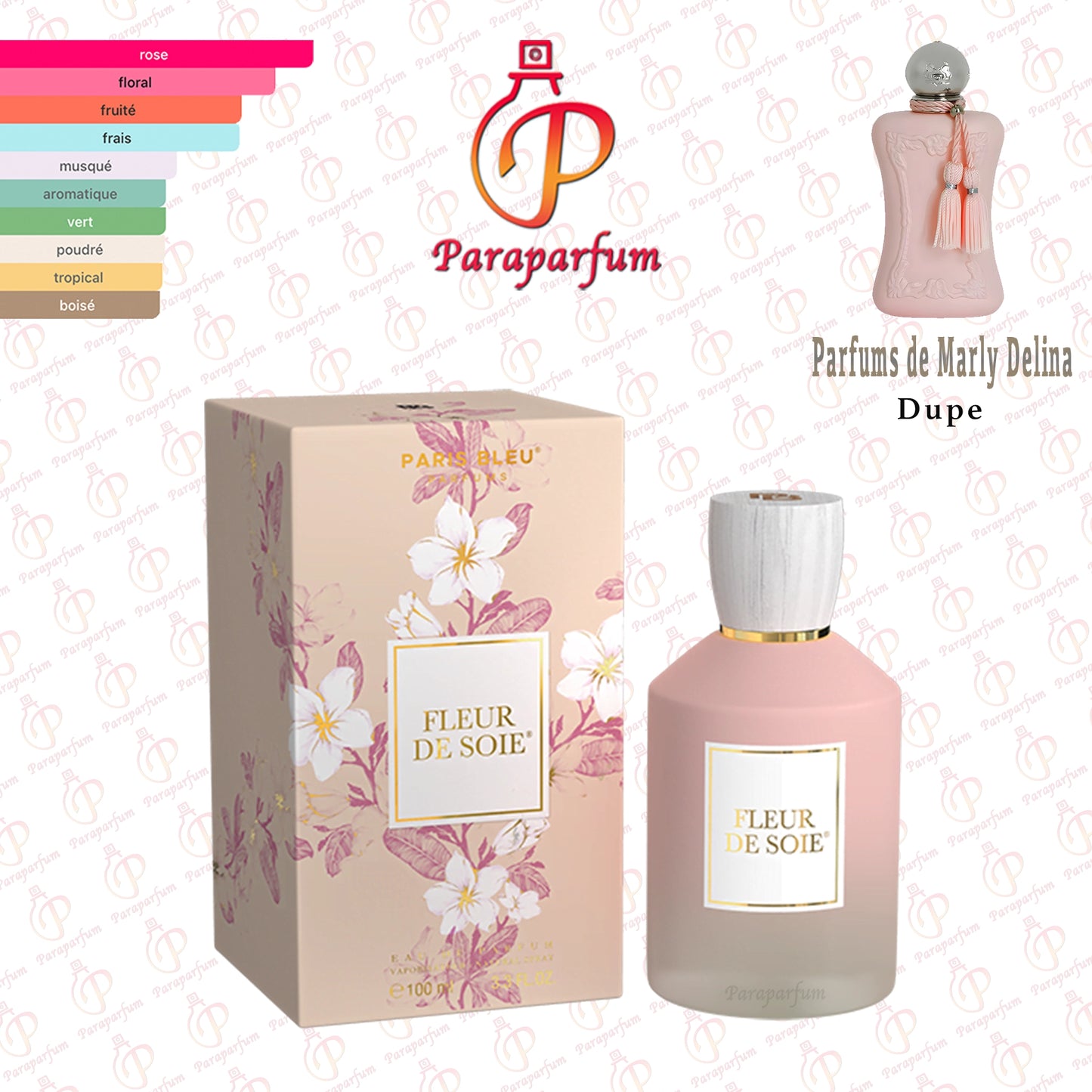 Fleur de Soie Paris Bleu 100ml