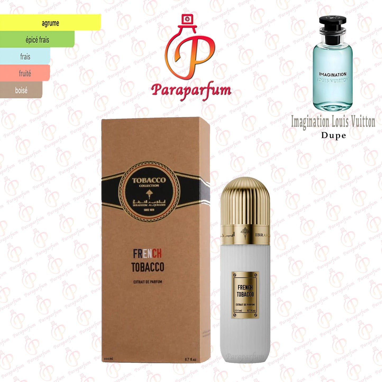 French Tobacco Ibraheem AlQurashi 100ml