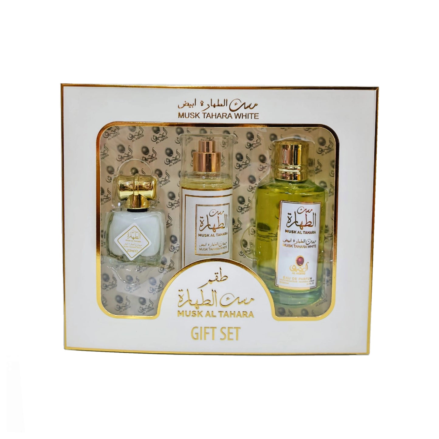 Gift Set Musk Tahara White Al Aqeeq