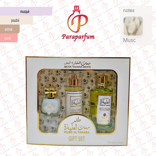 Gift Set Musk Tahara White Al Aqeeq