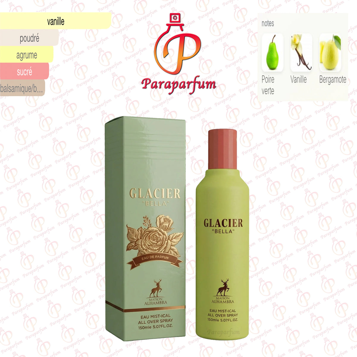 Glacier Bella Maison Alhambra All Over Spray 150ml