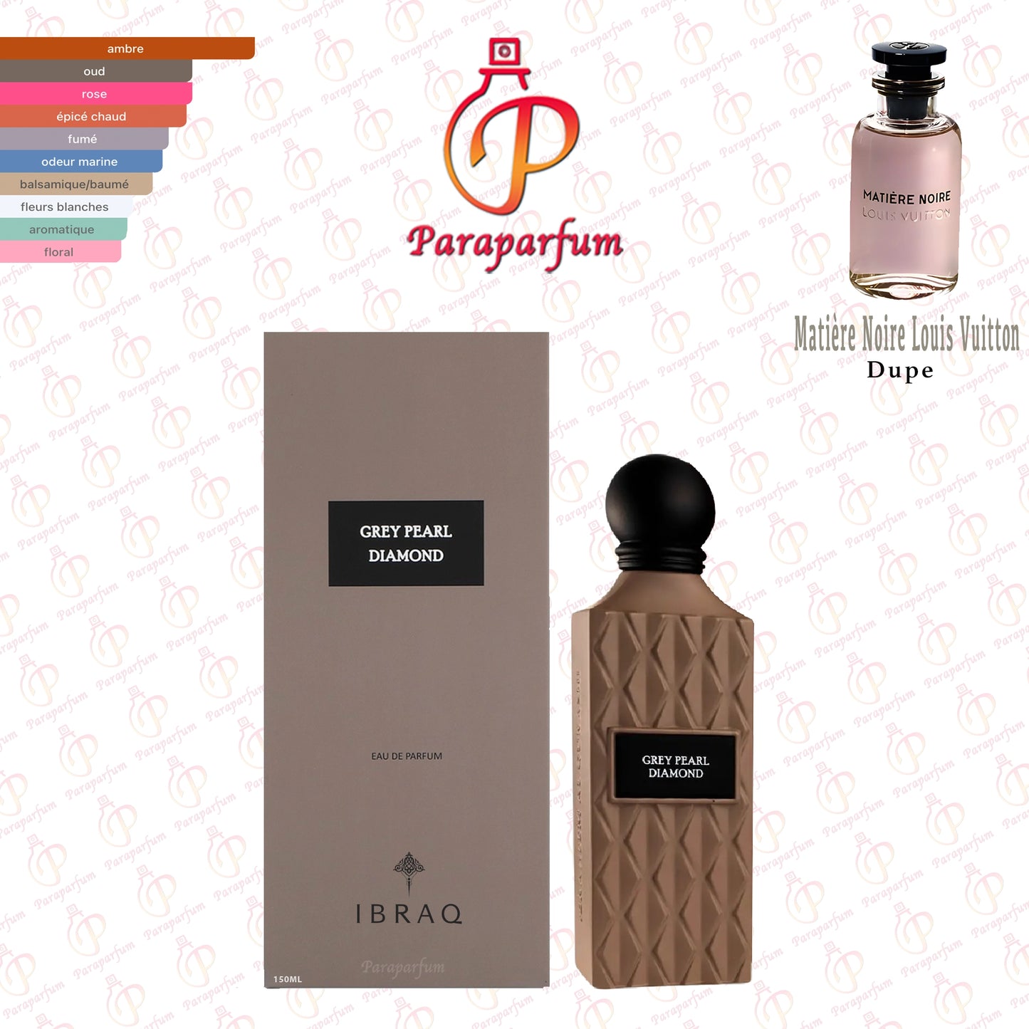 Grey Pearl Diamond Ibraheem AlQurashi 150ml