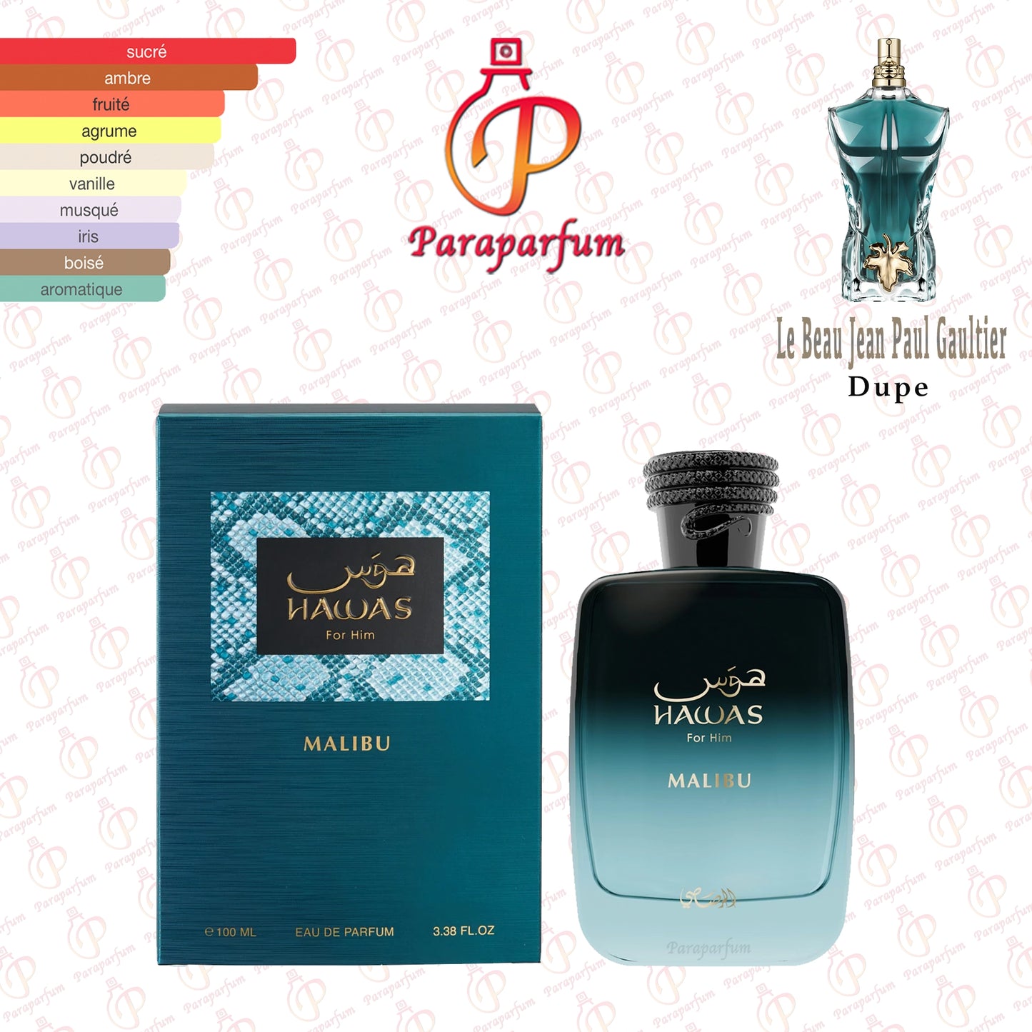 Hawas Malibu Rasasi 100ml