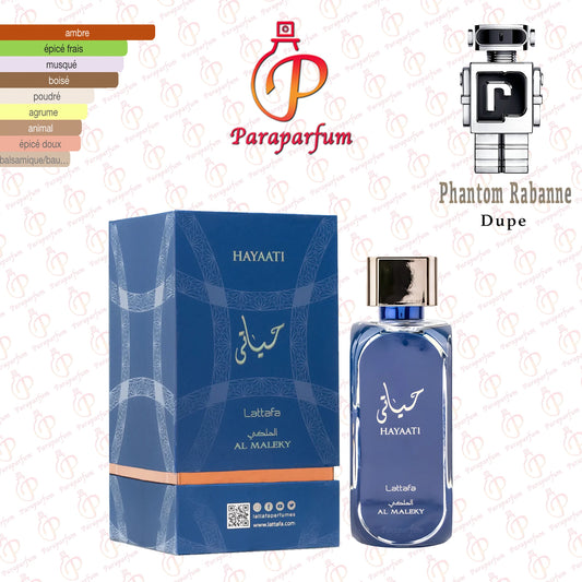 Hayaati Al Maleky Lattafa 100ml