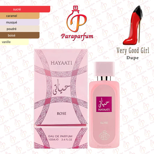 Hayaati Rose Fragrance World 100ml