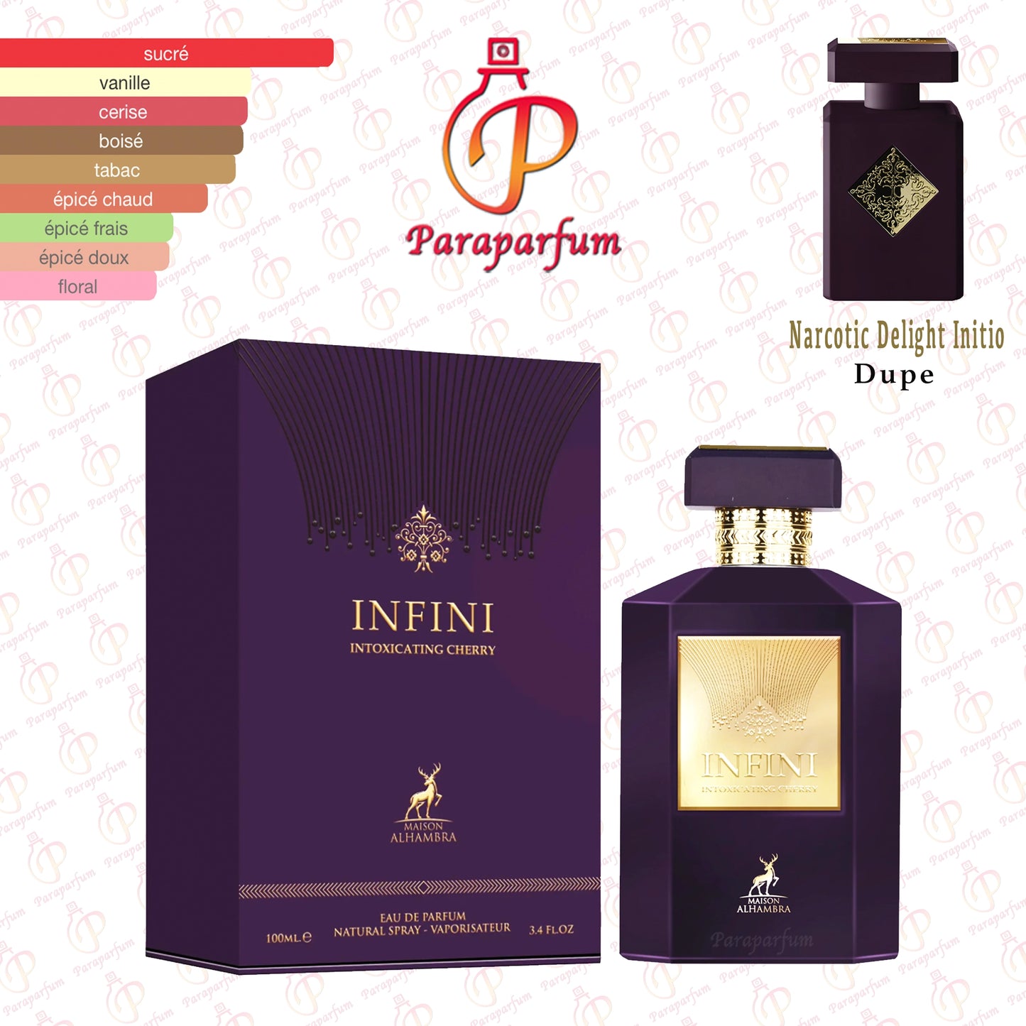 Infini Intoxicating cherry Maison Alhambra 100ml