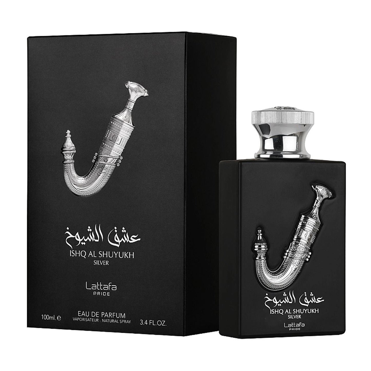 Ishq Al Shuyukh Silver Lattafa 100ml