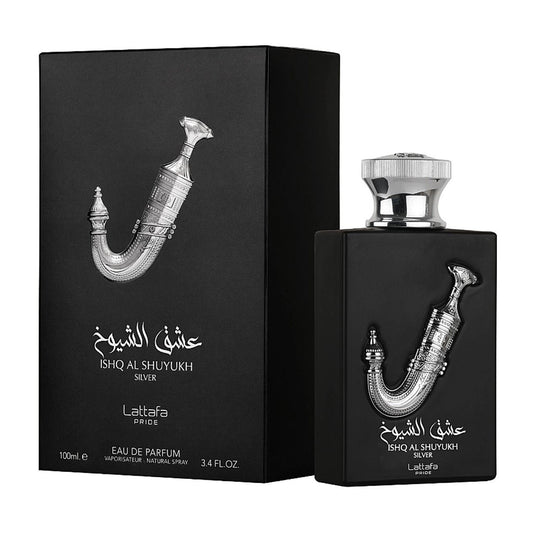 Ishq Al Shuyukh Silver Lattafa 100ml