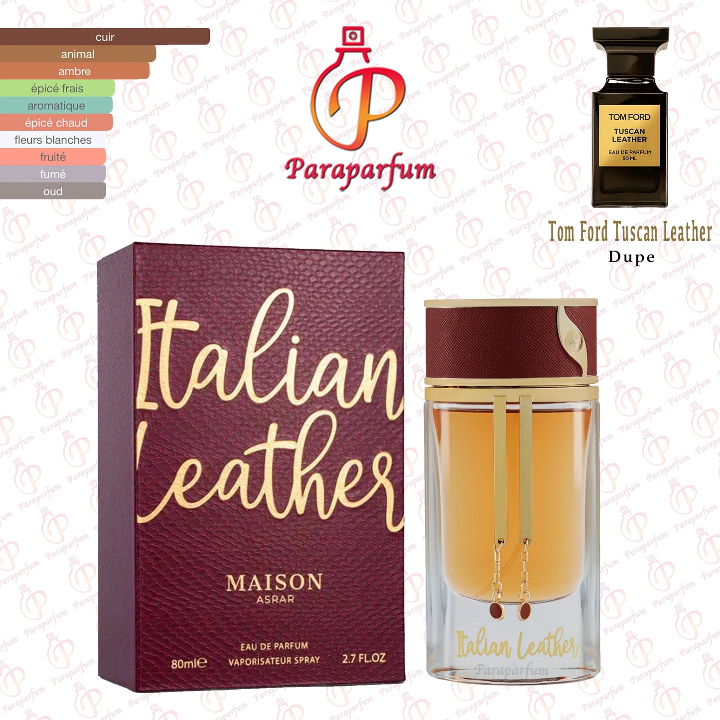 Italian Leather Maison Asrar 80ml