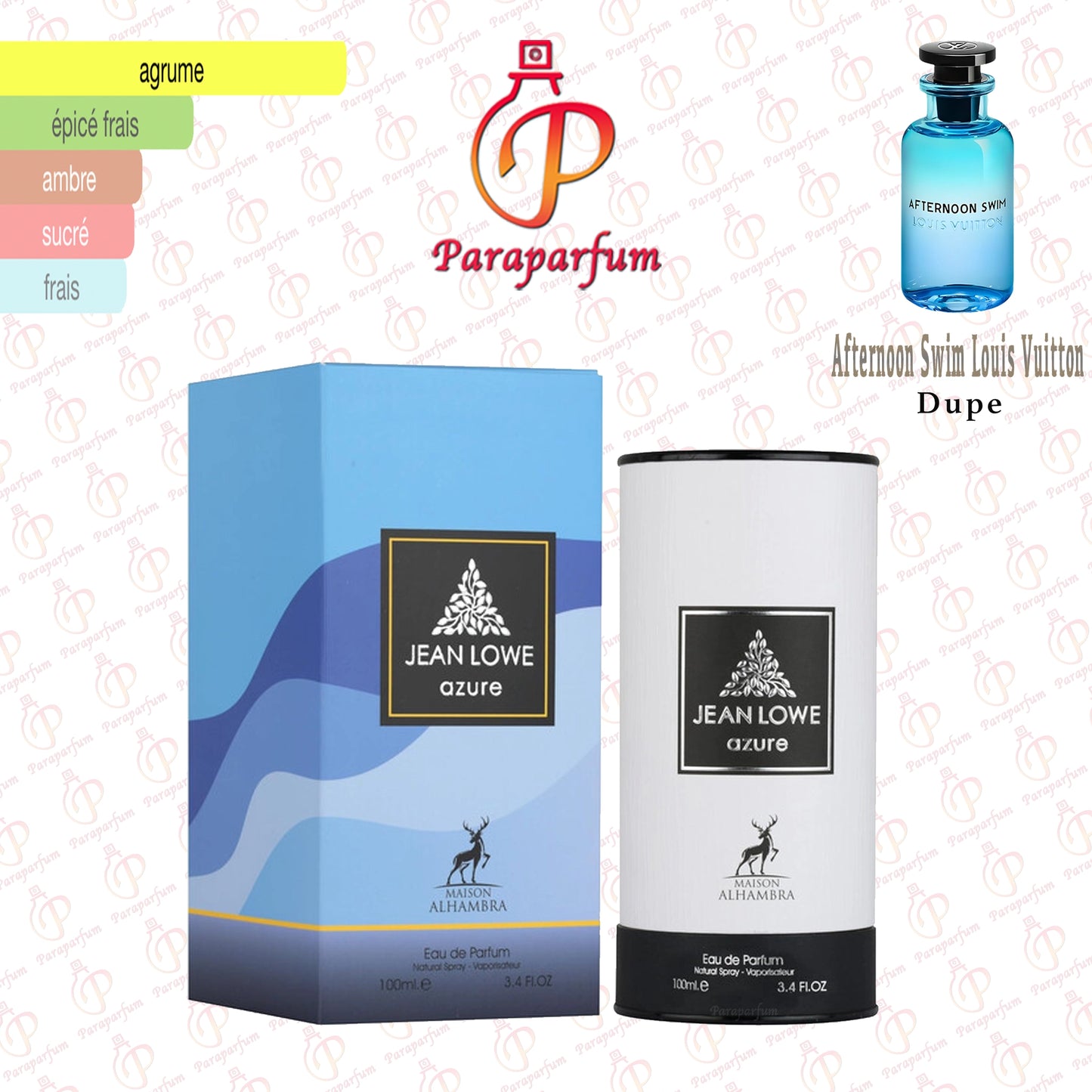 Jean Lowe Azure Maison Alhambra 100ml
