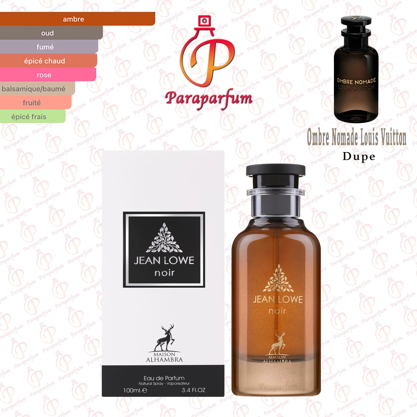 Jean Lowe Noir Maison Alhambra 100ml