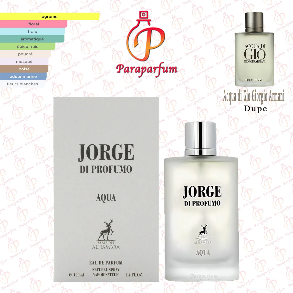 Jorge di Profumo Aqua Maison Alhambra 100ml