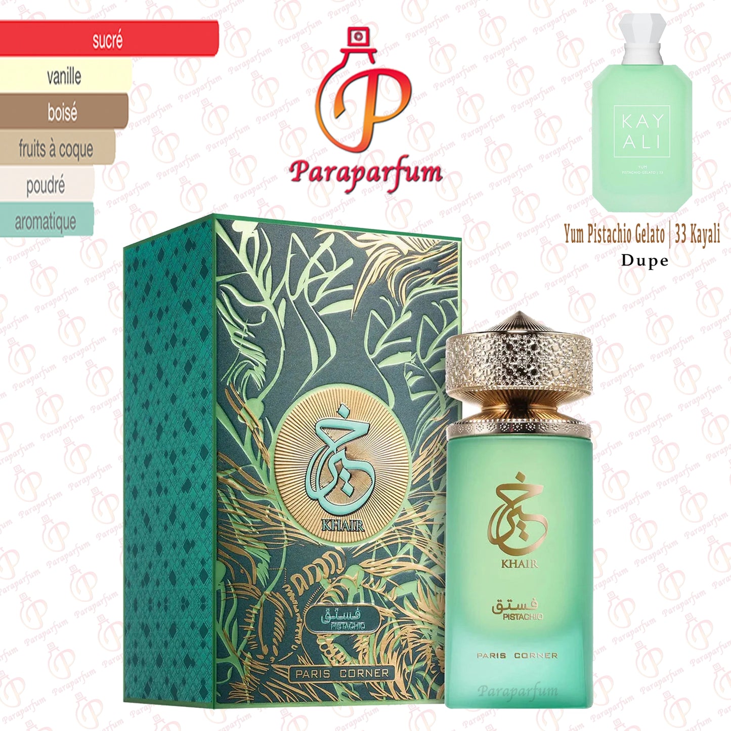 Khair Pistachio Paris Corner 100ml