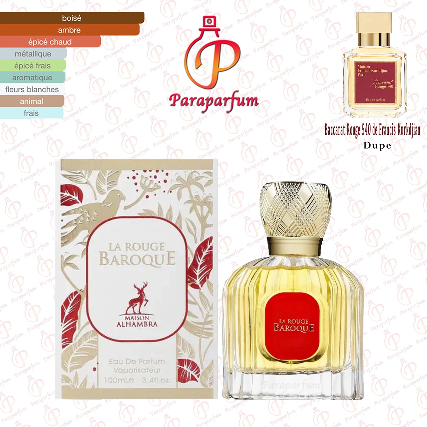 La Rouge Baroque Maison Alhambra 100ml