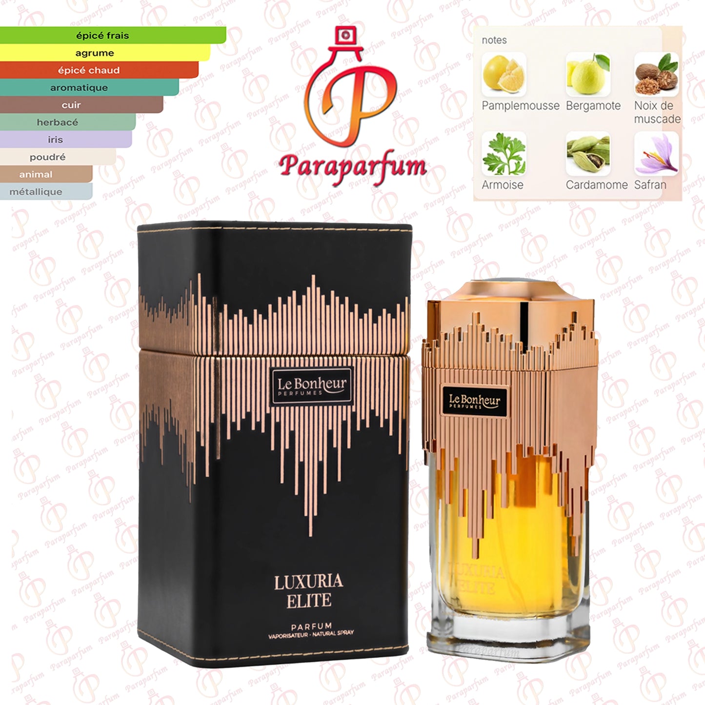 Luxuria Elite Le Bonheur Perfumes 100ml