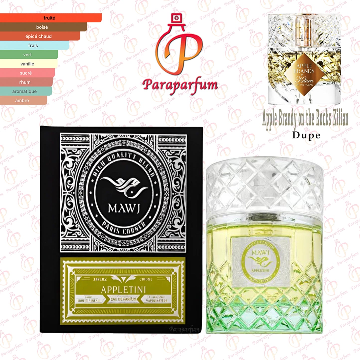 Mawj Appletini Paris Corner 100ml