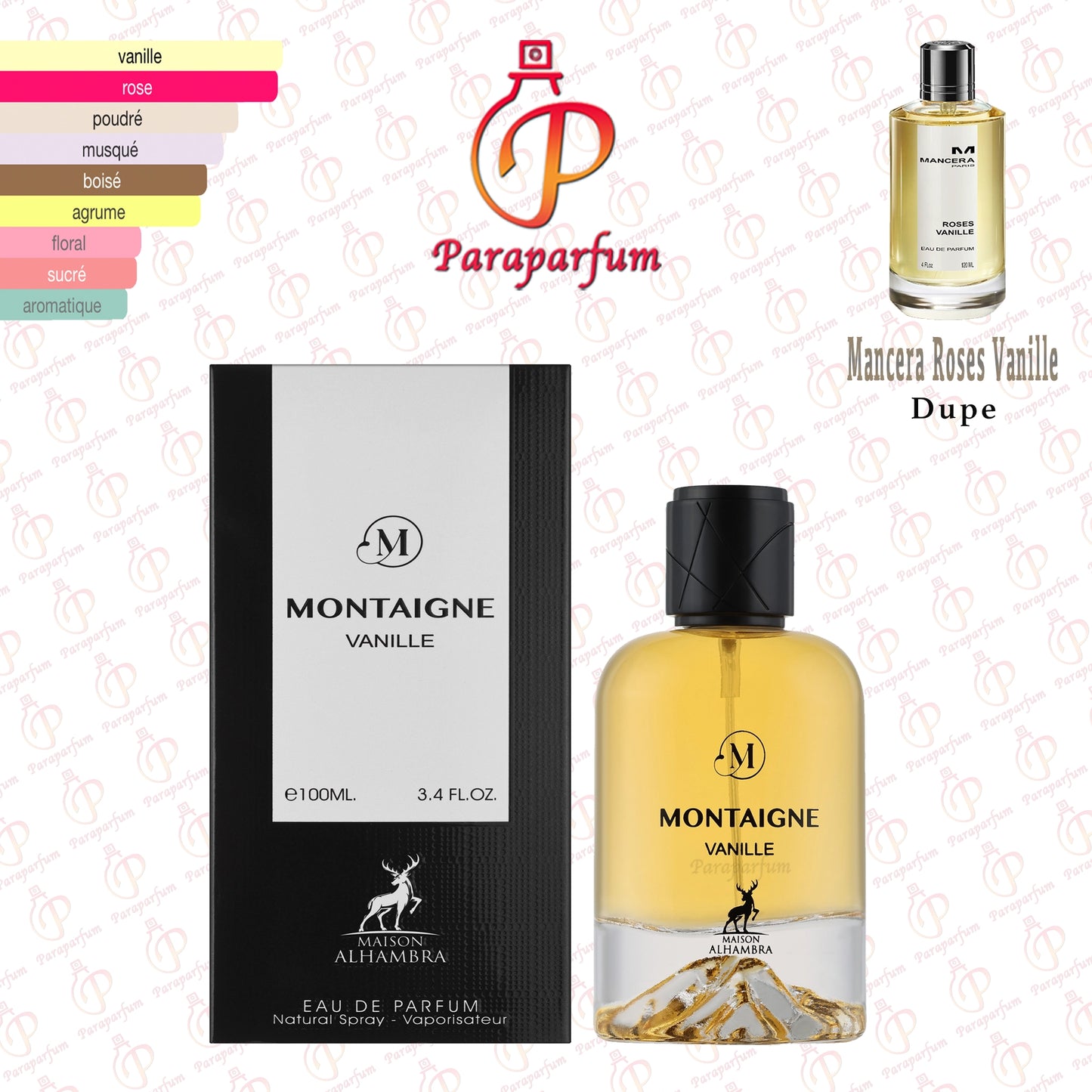 Montaigne Vanille Maison Alhambra 100ml