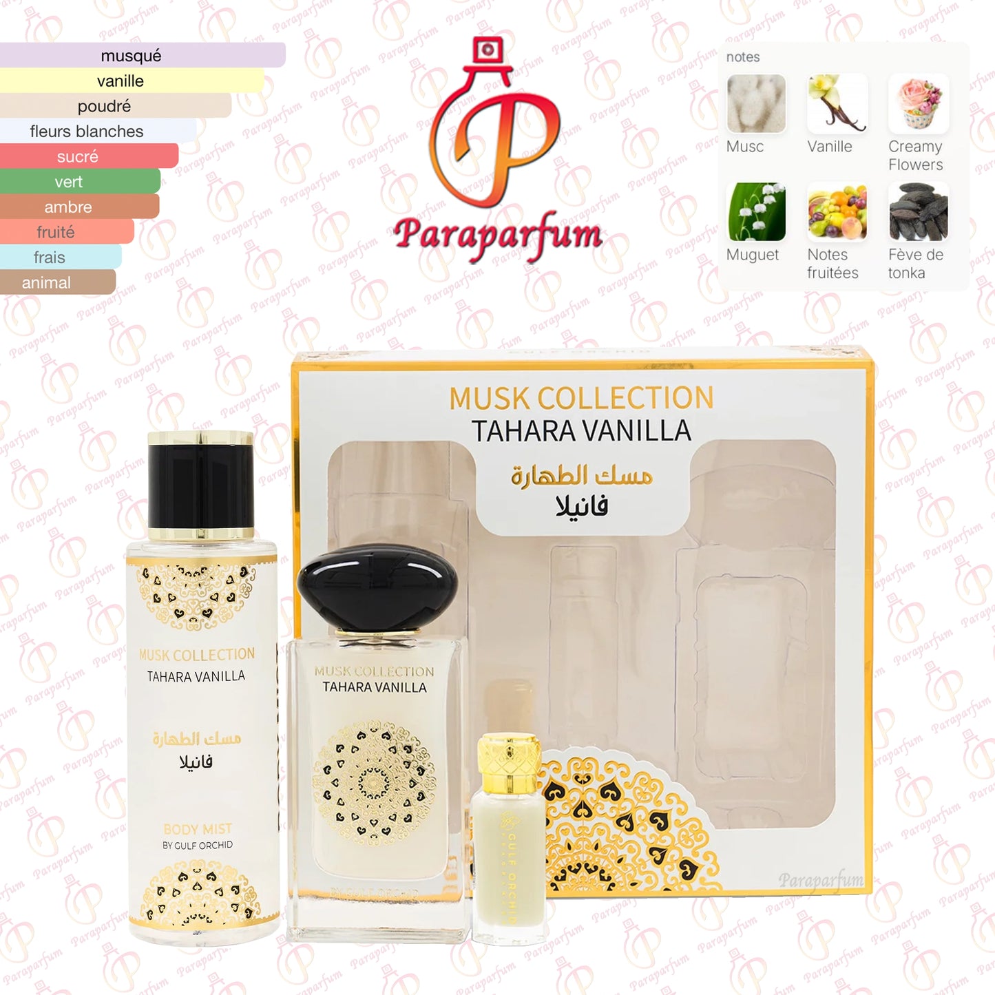 Musk Collection Tahara Vanilla Gulf Orchid