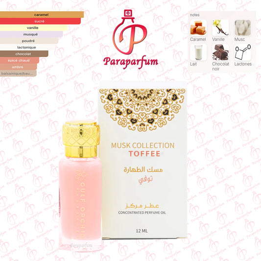 Musk Collection Toffee Concentrated Perfumed Oil 12ml