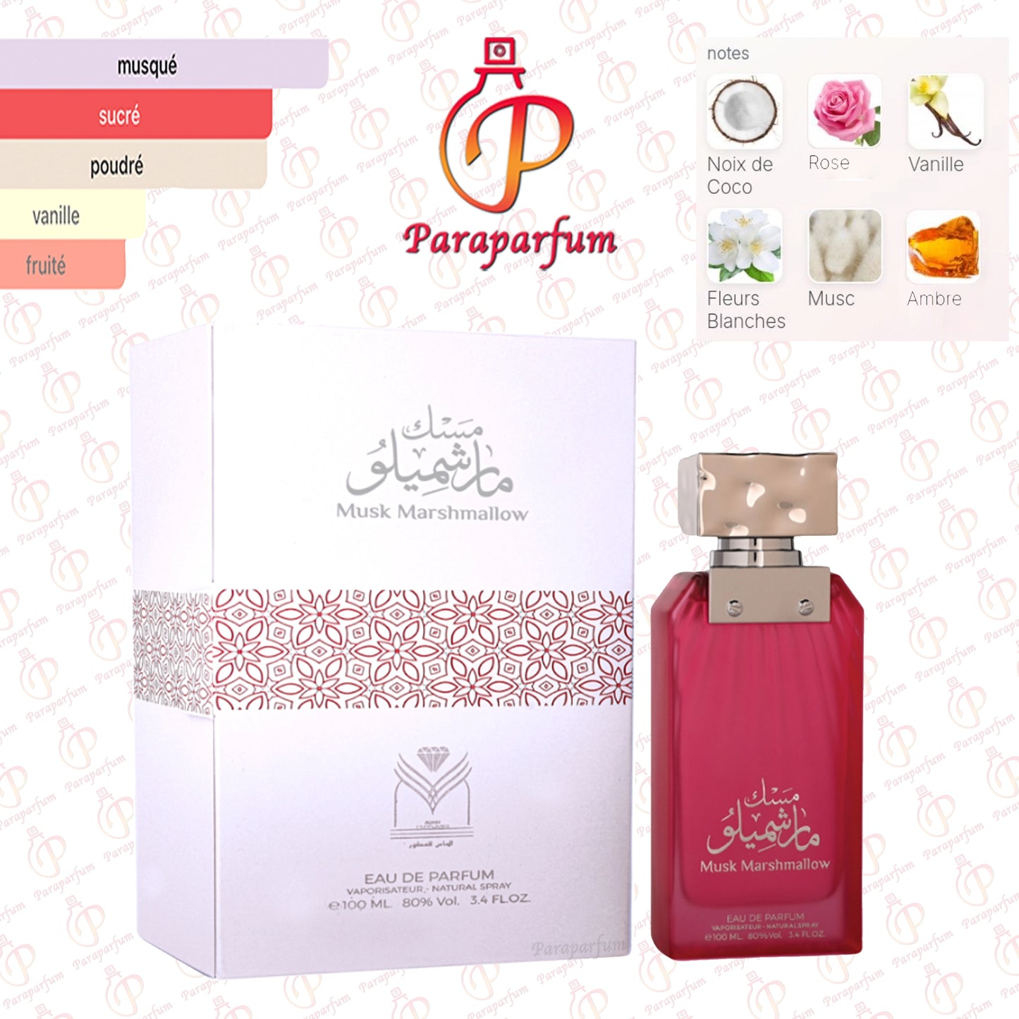 Musk Marshmallow Almas Perfumes 100ml