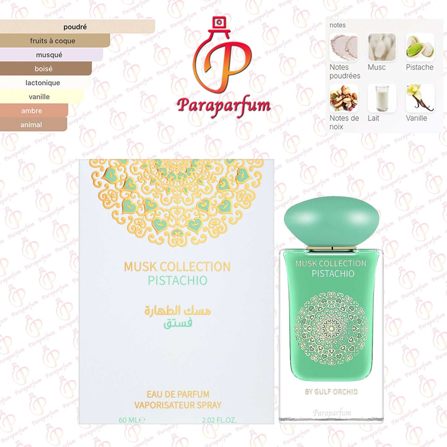 Musk Pistachio Gulf Orchid 60ml