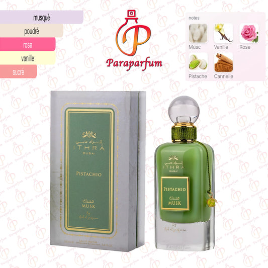 Musk Pistachio Ithra Dubai Ard Al Zaafaran 100ml