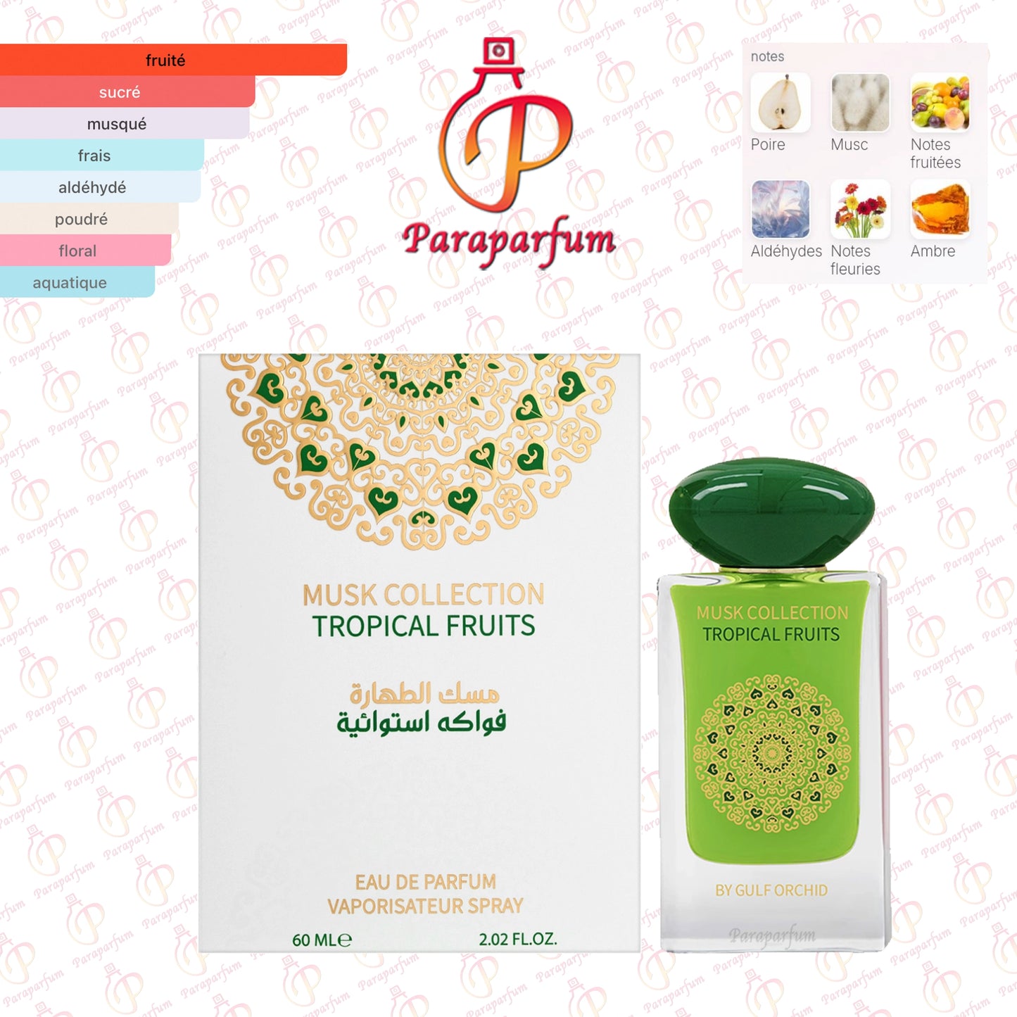 Musk Tropical Fruits Gulf Orchid 60ml