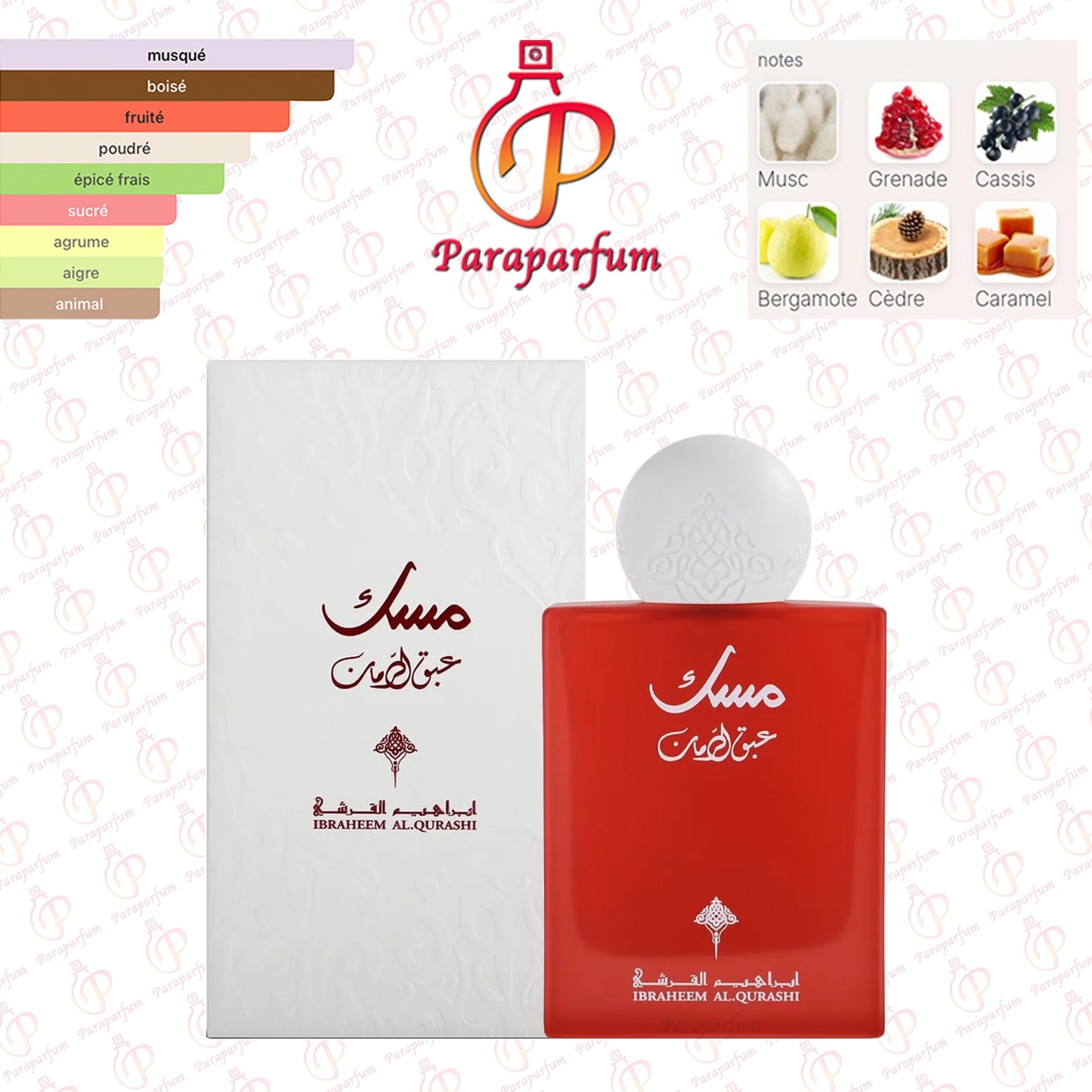 Musk Abaq Pomegranate Ibraheem AlQurashi 75ml