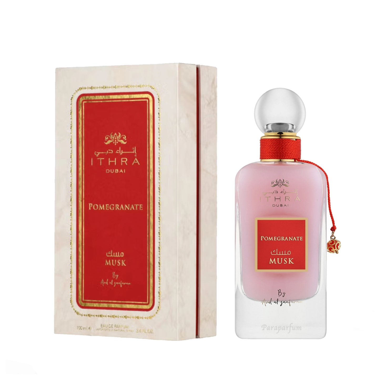 Musk Pomegranate Ithra Dubai Ard Al Zaafaran 100ml