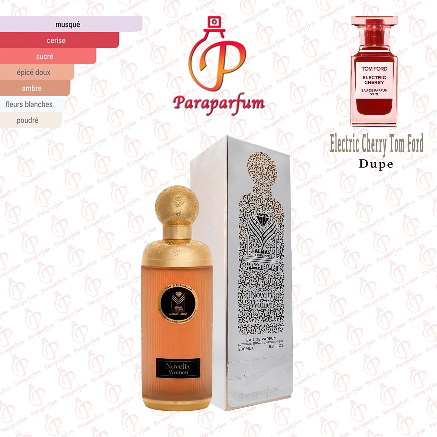 Novelty Women Almas Perfumes 200ml