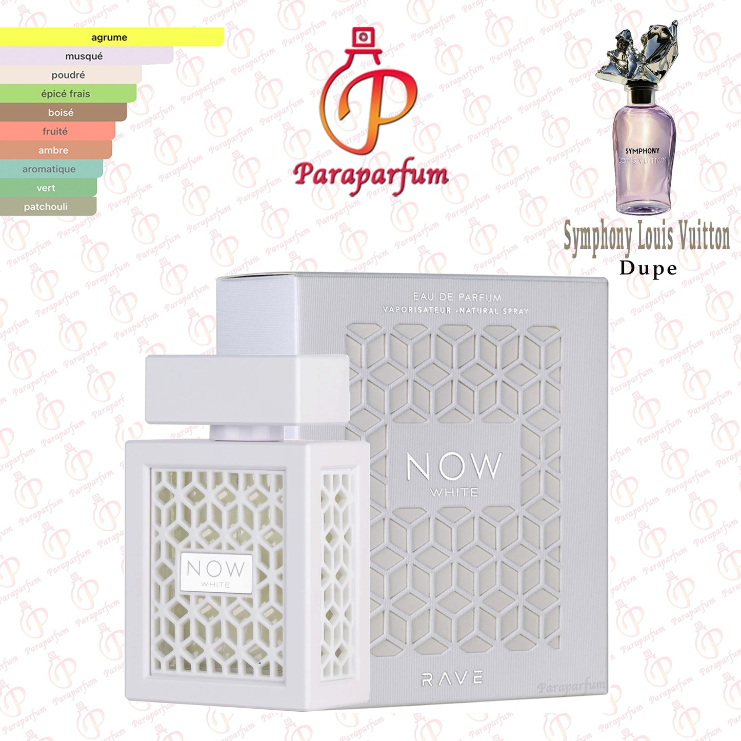 Now White Rave Lattafa 100ml