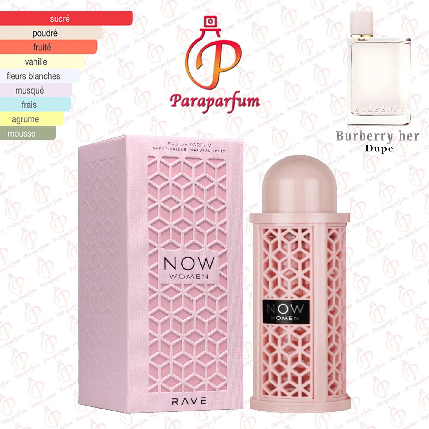 Now Women Rave Lattafa 100ml