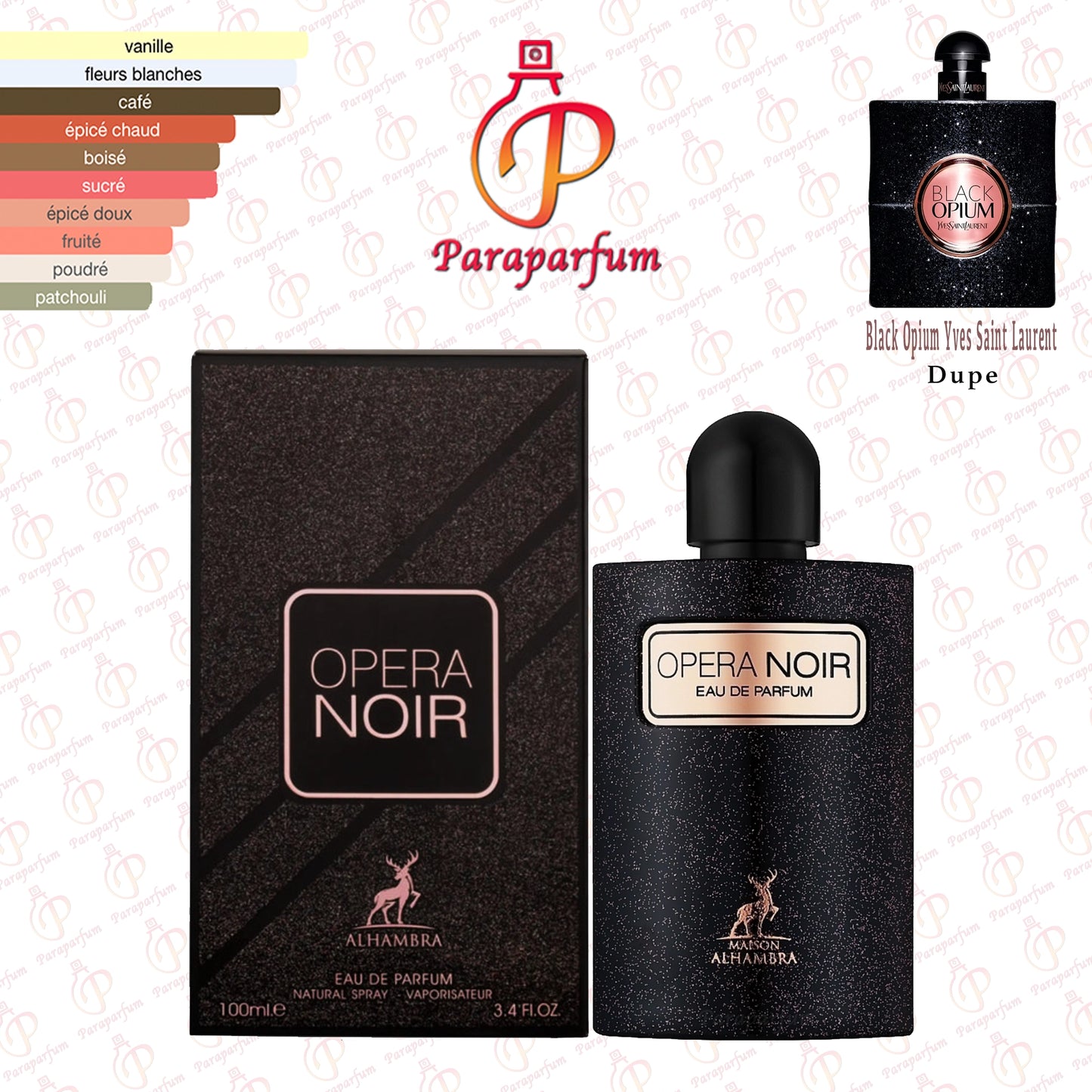Opera Noir Maison Alhambra 100ml