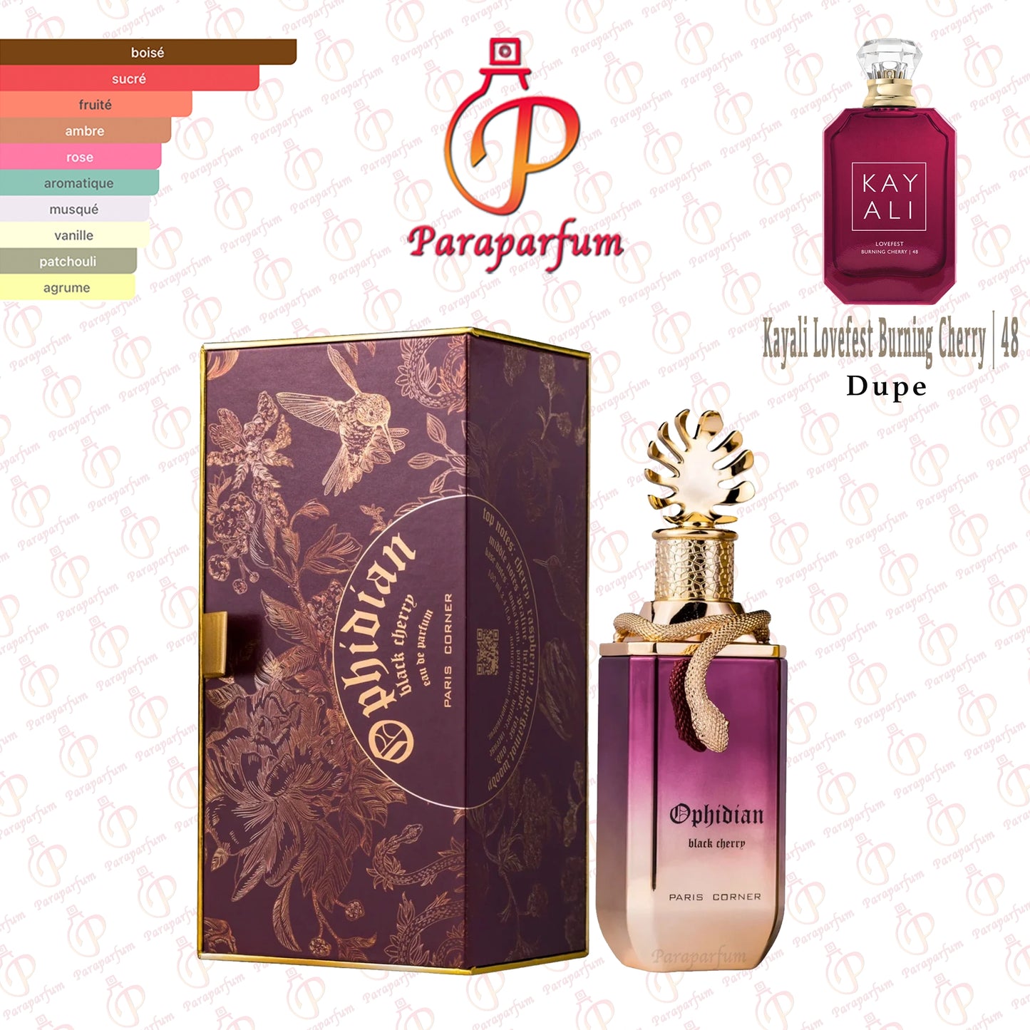 Ophidian Black Cherry Paris Corner 100ml