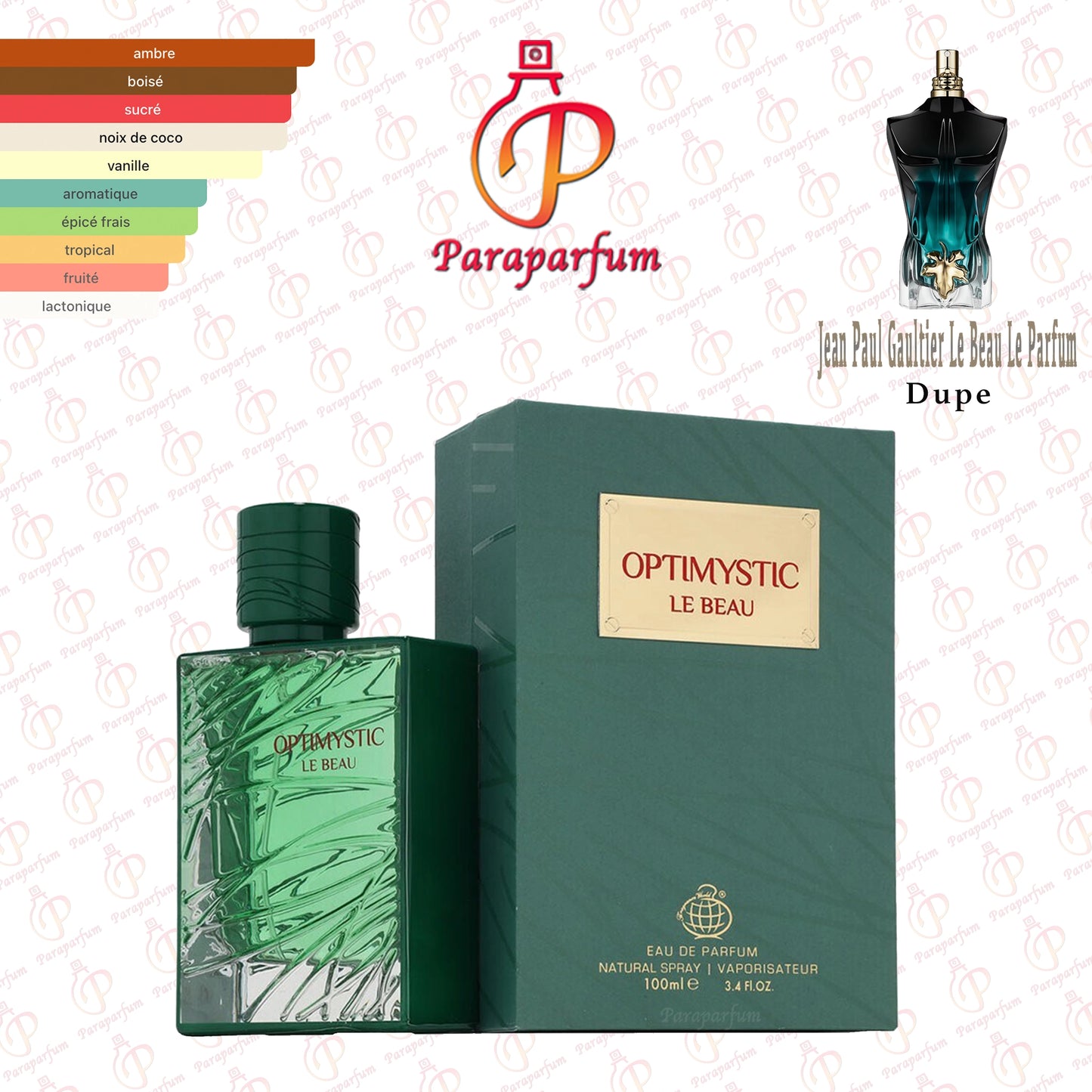 Optimystic Le Beau Fragrance World 100ml