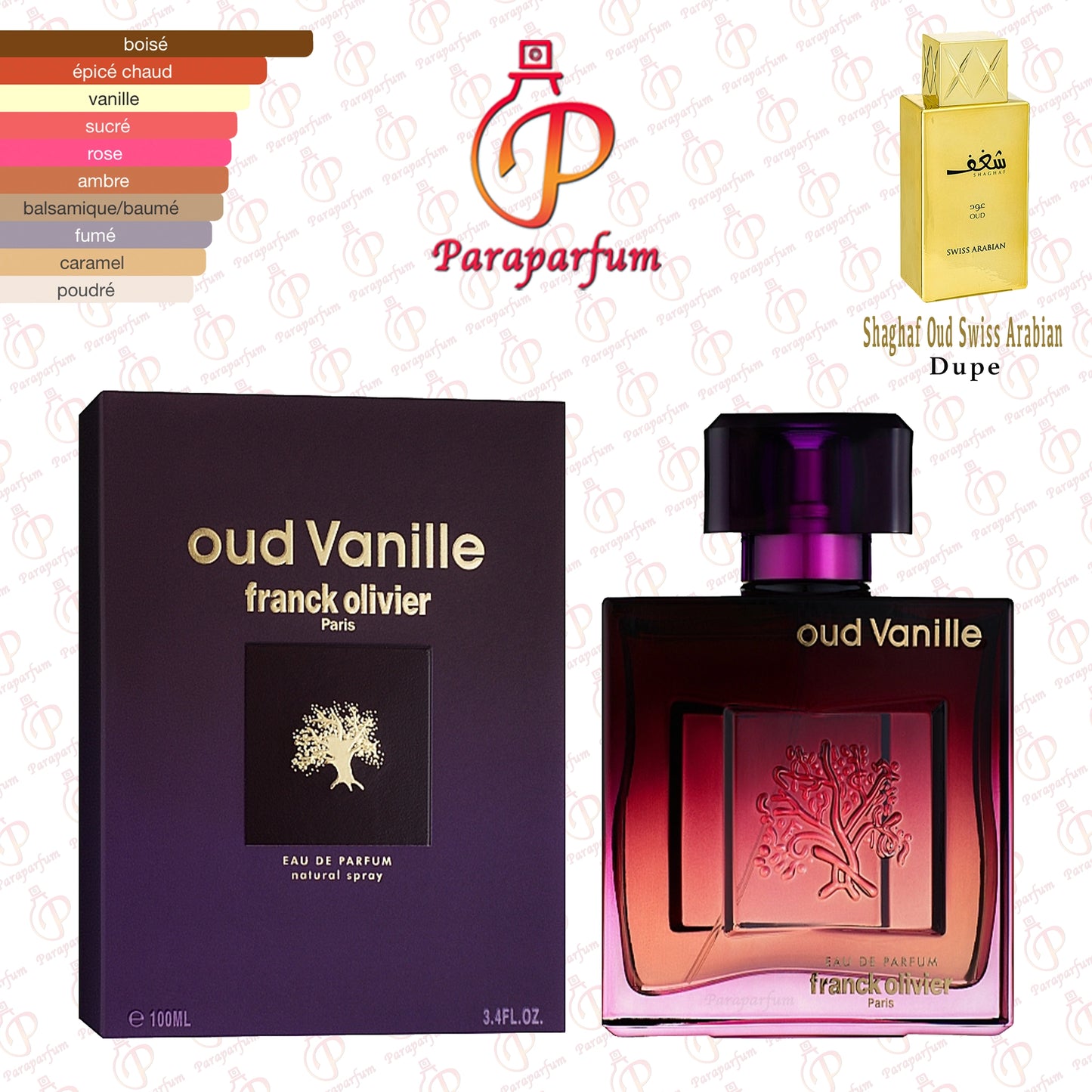 Oud Vanille Franck Olivier 100ml
