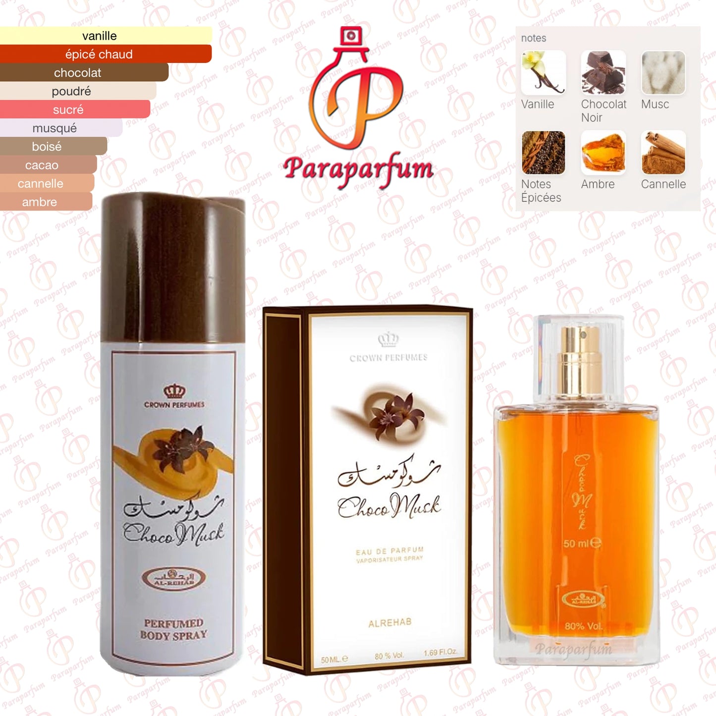 Pack choco musk Al Rehab