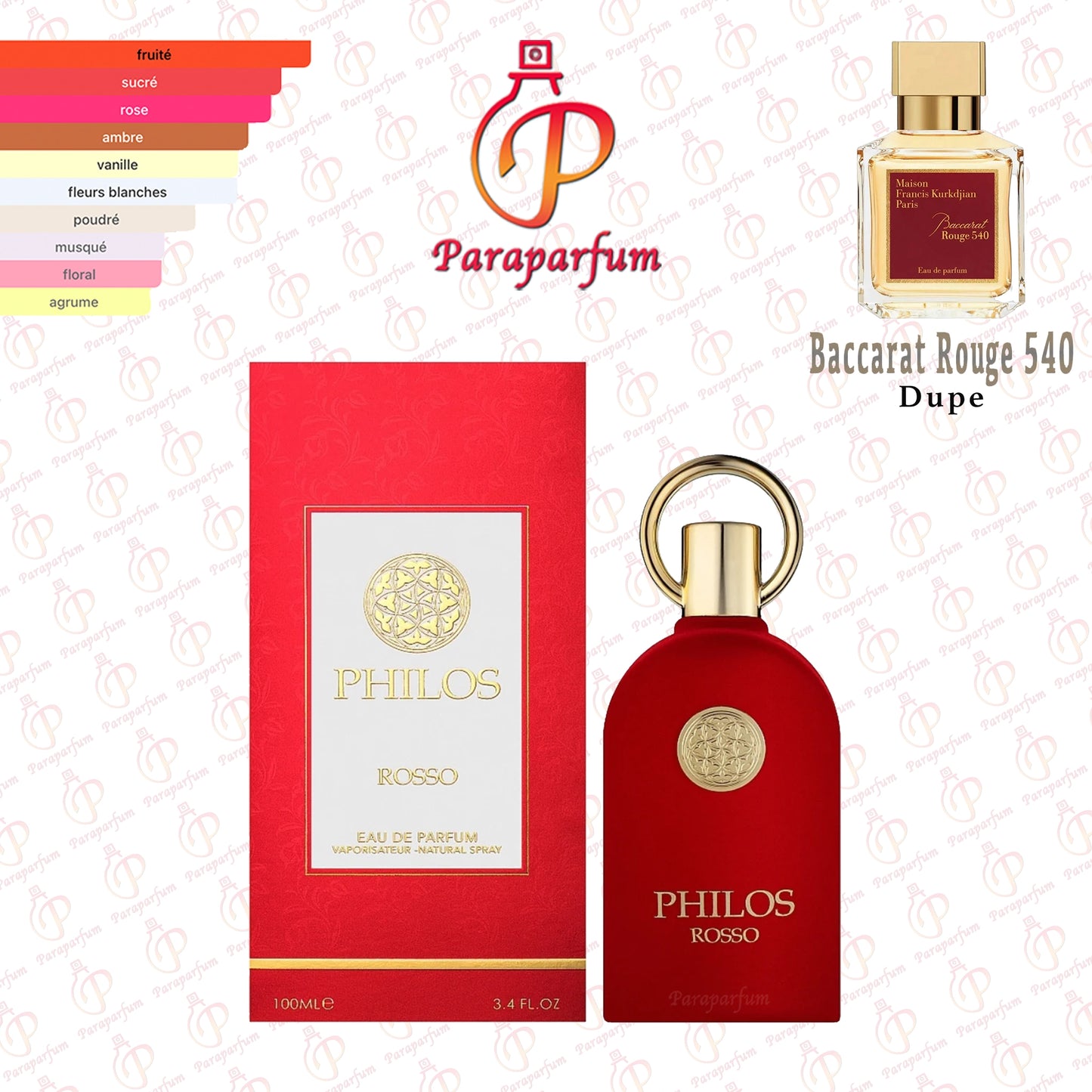 Philos Rosso Maison Alhambra 100ml