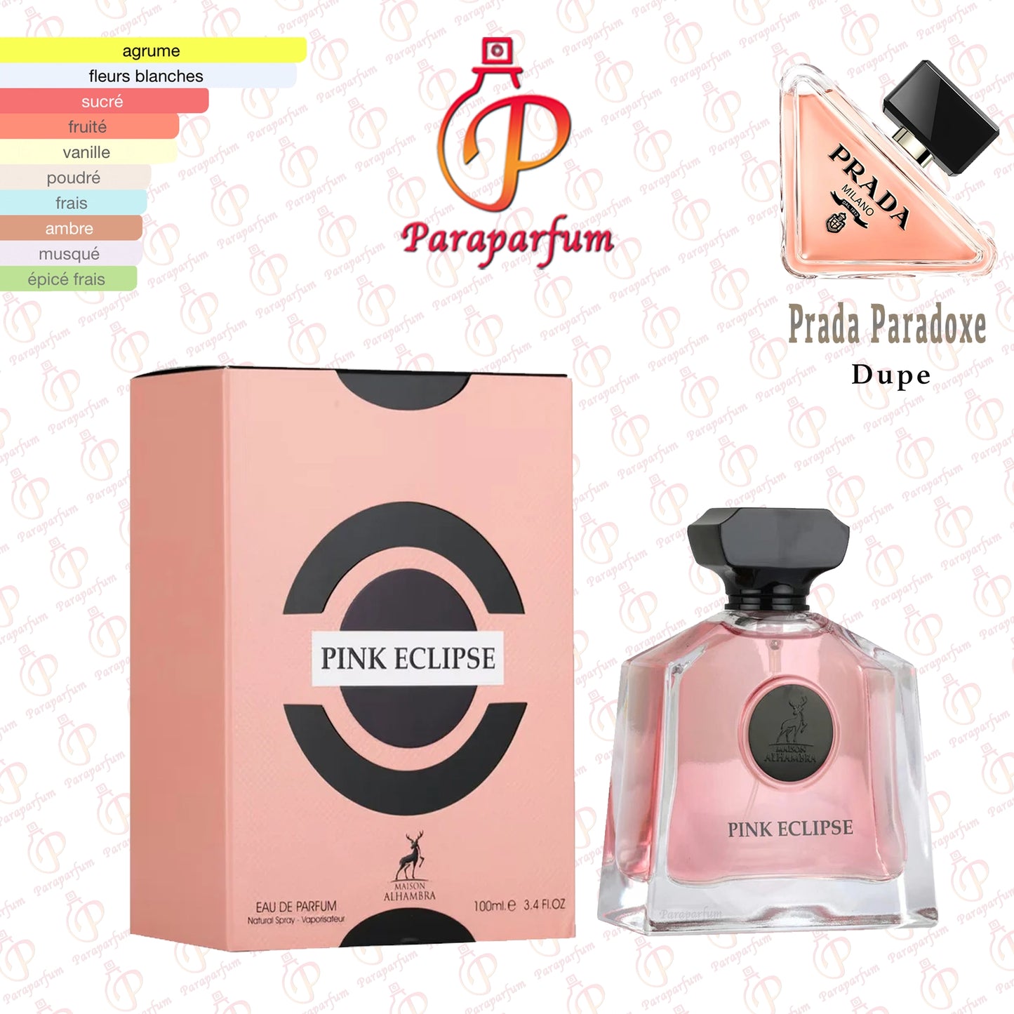 Pink Eclipse Maison Alhambra 100ml