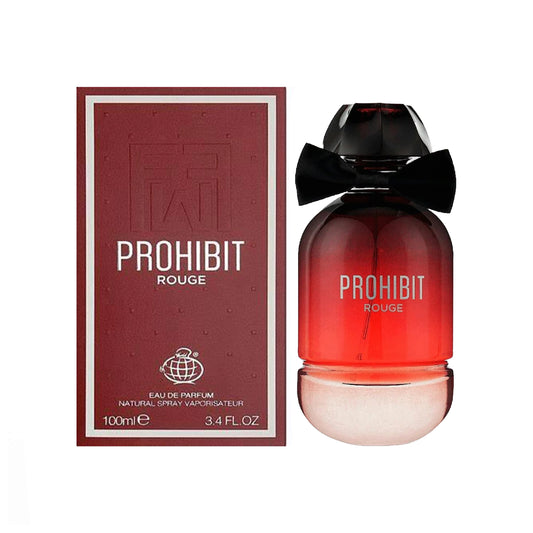 Prohibit Rouge Fragrance World 100ml