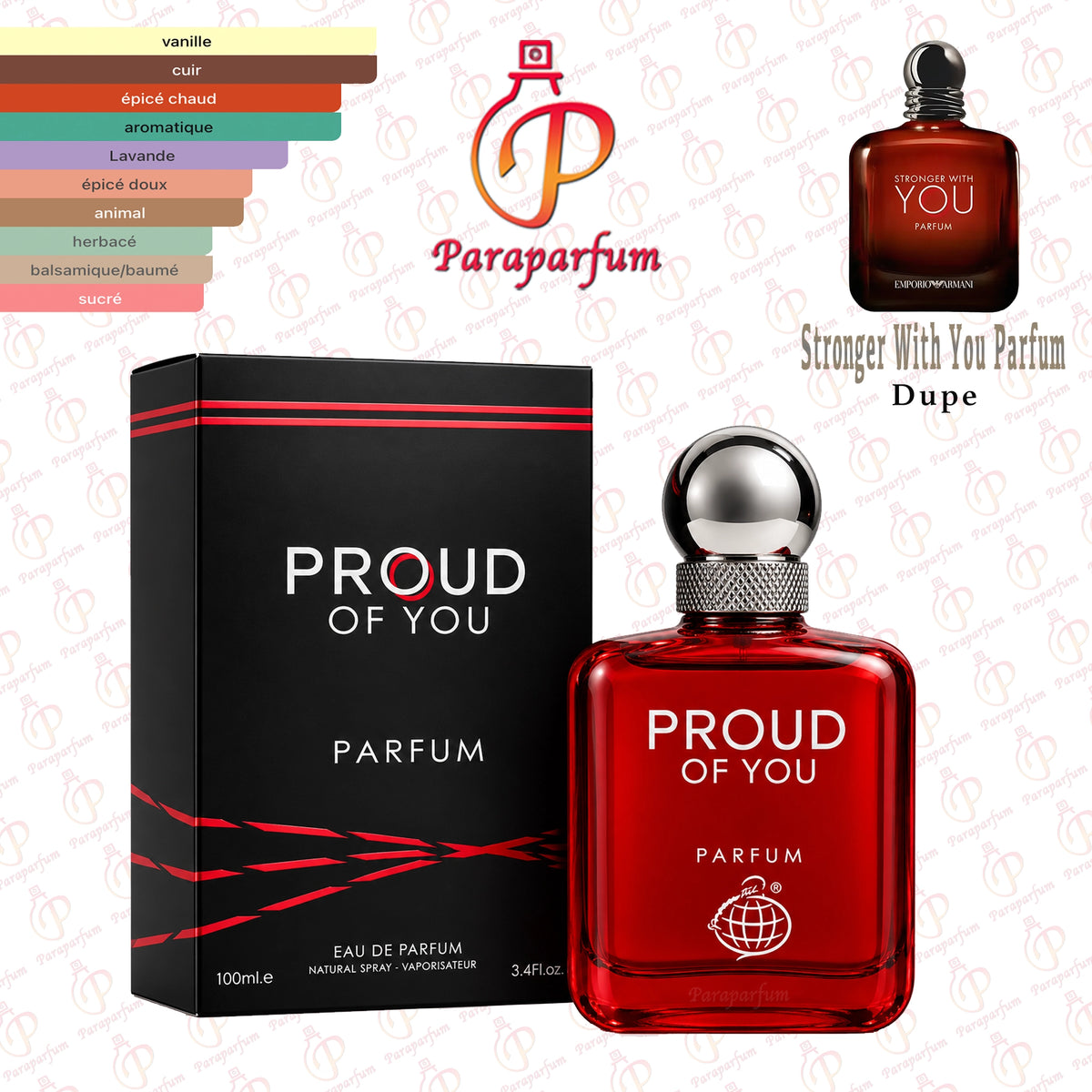 Proud Of You Parfum Fragrance World 100ml