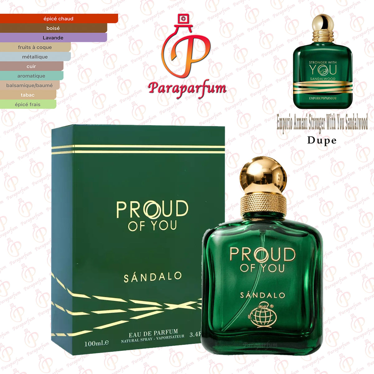 Proud of You Sandalo Fragrance World 100ml
