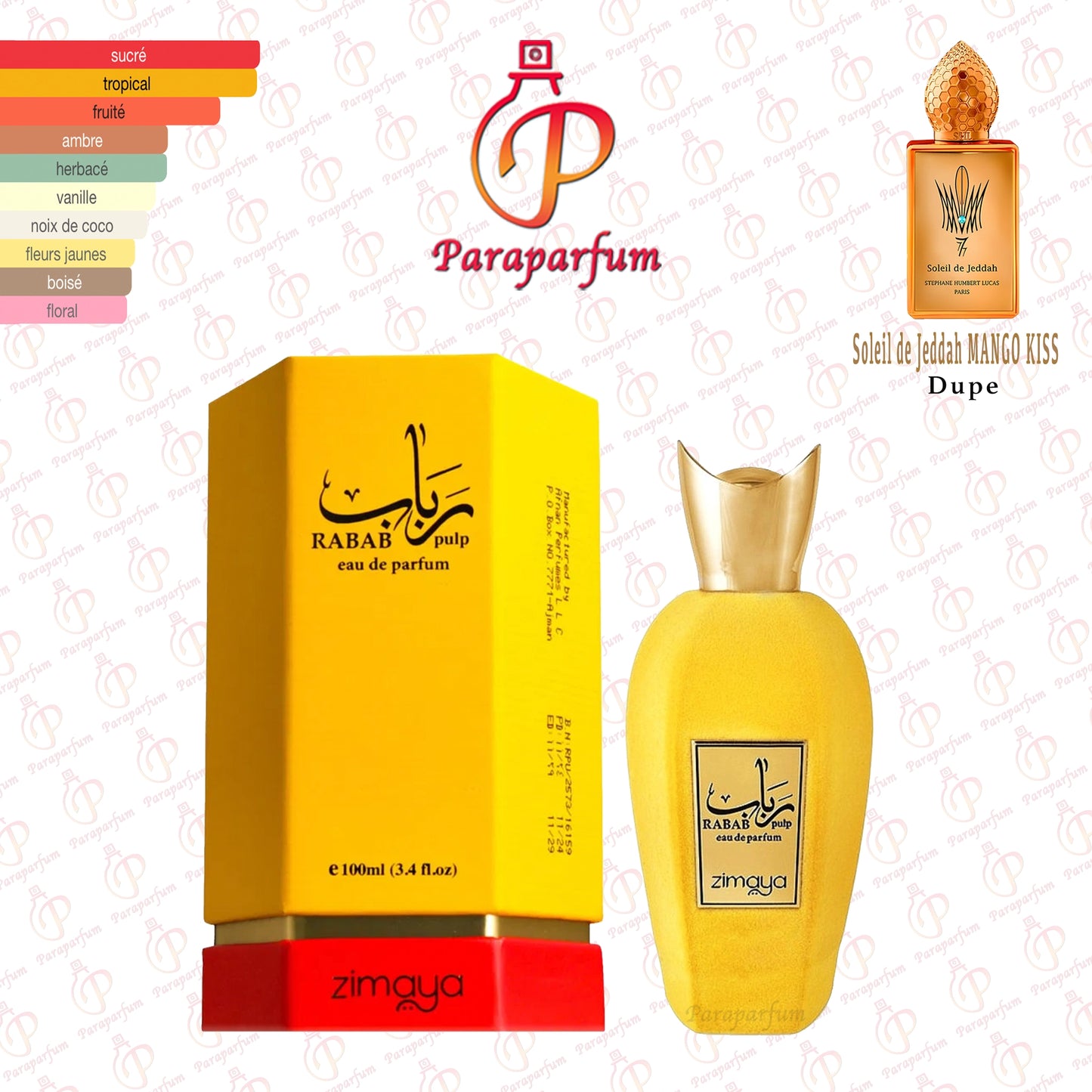 Rabab Pulp Zimaya 100ml